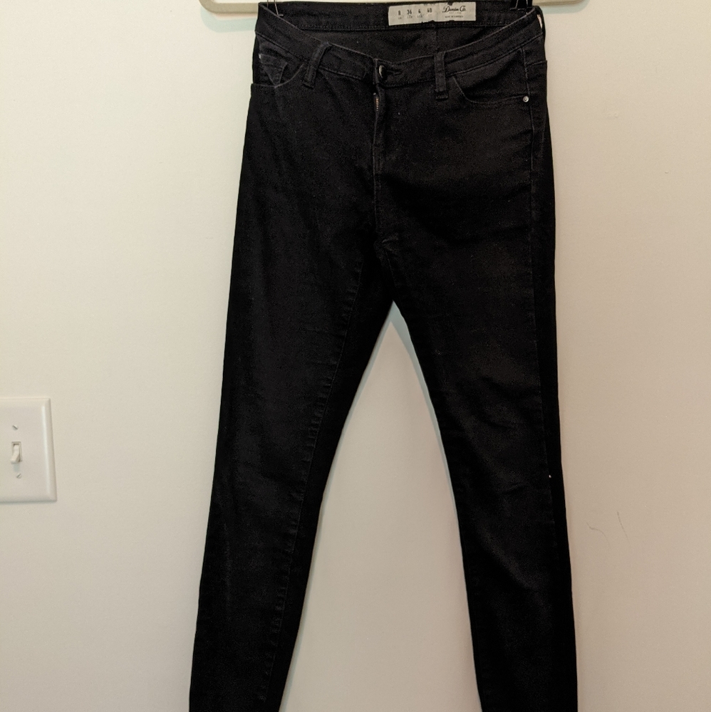 Super soft black skinny jeans - stretchy